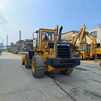 Chargeuses sur pneus Komatsu WA320-5 d'occasion du Japon, WA300-1 320-3 320-5 / Chargeuse frontale d'occasion