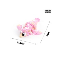 3D-geprinte PLA Fantasy Drakenei & Fruit Set - Meerkleurig Geassembleerd Gaming Figuur Creatief Ornament & Cadeau