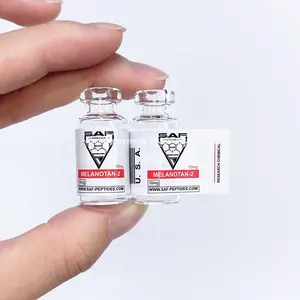 맞춤형 로고 인쇄 소형 2ml 3ml MT2 펩티드 바이알 병 라벨