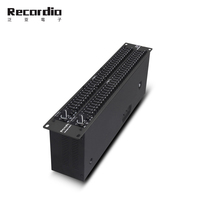 GAX-231 Égaliseur graphique numérique professionnel 231 double 31 bandes Amplificateur actif en métal pour équipement audio de scène
