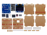 Kit de Reloj Meteorológico Mini ESP8266 con Conectividad WiFi para Temperatura/Humedad, Reloj Digital-YH-410