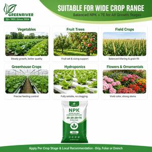 <span class=keywords><strong>Engrais</strong></span> composé soluble dans l'eau GREENRIVER NPK, 100% soluble, <span class=keywords><strong>engrais</strong></span> agricole <span class=keywords><strong>pour</strong></span> la nutrition des cultures - Product Image 5