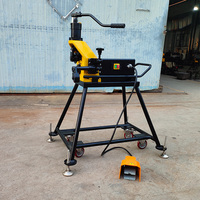 Machine à rainurer les tuyaux en acier portable de 1 à 8 pouces, directement de l'usine, pour la rainuration des tuyaux d'incendie