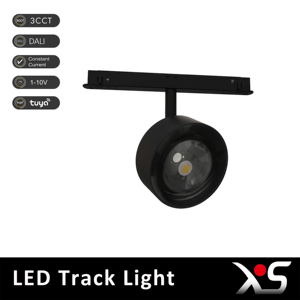 <span class=keywords><strong>Spot</strong></span> LED COB à lentille convexe moderne en aluminium <span class=keywords><strong>sur</strong></span> <span class=keywords><strong>rail</strong></span>, <span class=keywords><strong>GU10</strong></span> 220V 30W, pour usage intérieur - Product Image 1