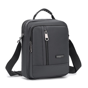 Wholesale <b>Mens</b> Single-shoulder Oxford Tote <b>Large</b> Capacity Solid-color Versatile Multi-compartment Stylish Crossbody <b>Bag</b> - Product Image 2