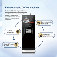 Robot distributeur automatique de café avec moulin importé d'italie, pour le bureau