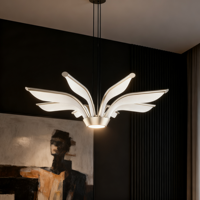 JACKSUN Nordique Minimaliste Pendentif Lumière Salon Éclairage Moderne Simple Créatif Unique Élégant Salle À Manger Bar Éclairage
