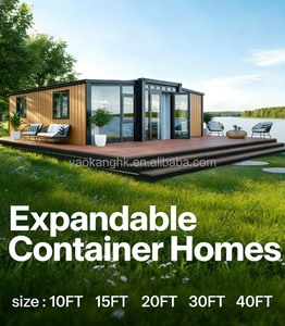 Casa Contenedor Modular Prefabricada, Plegable, de Panel Sándwich de Acero, de Instalación Rápida, para Uso Residencial Moderno o Comercial - Product Image 4