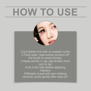 Mascara nero volumizzante, allungante e incurvante. Ciascuna ciglia è chiaramente definita, senza grumi, a lunga durata, impermeabile, facile da applicare - Product Image 6
