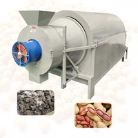 Machine de torréfaction et de séchage rotative industrielle commerciale à prix d'usine pour grains de café, haricots rouges et riz