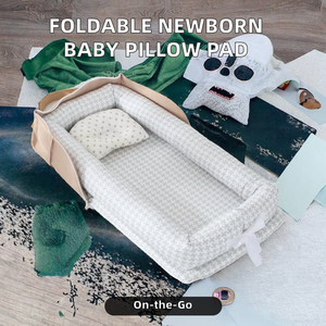 Almohada Portátil Plegable para Bebés Recién Nacidos, Cojín para Cama Infantil - Product Image 2