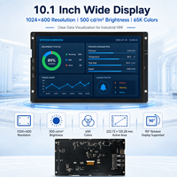 Für industrielle Anwendungen: Hochhelle TN TFT LCD Touchscreen 10,1-Zoll-Displaypanels für die industrielle Steuerung