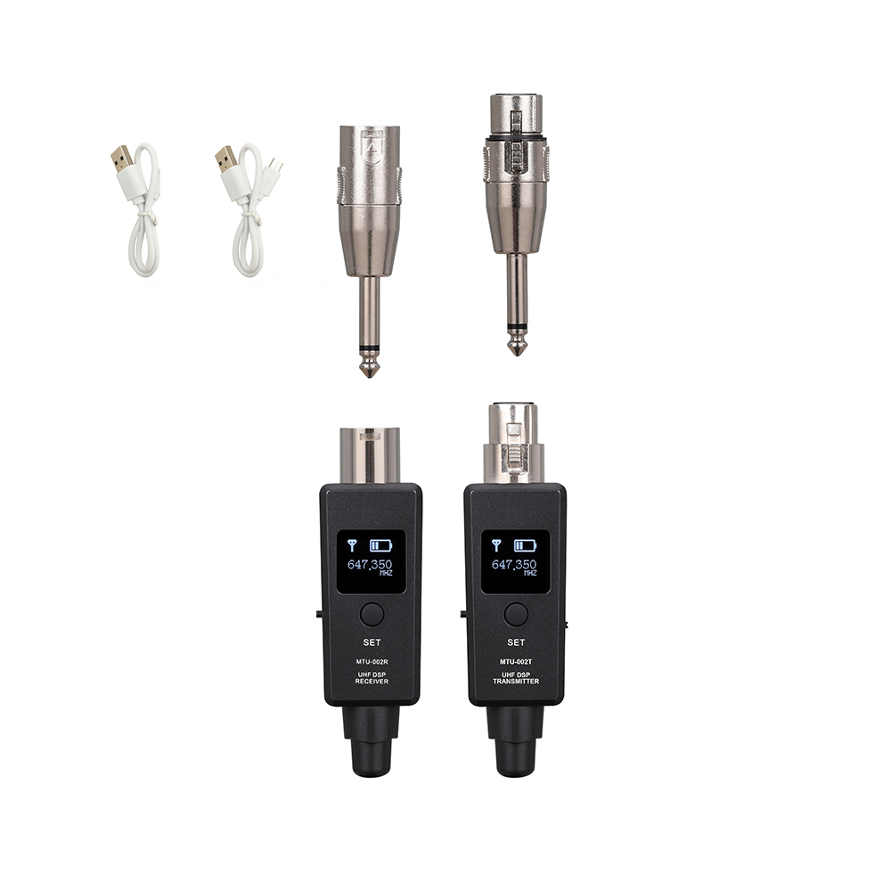 BOMGE WTU01 Wireless Microphone System - UHF XLR Transmitter