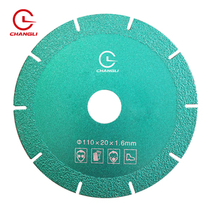 Nuovo multiuso brasato sottovuoto diamantato circolare con punta in metallo duro lama per sega brasatura smerigliatrice angolare per saldatura per il taglio dei metalli - Product Image 4