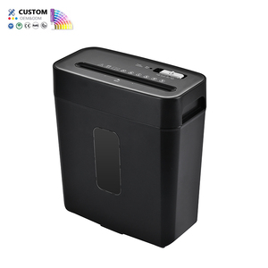 Déchiqueteuse de papier électrique à micro-coupe <span class=keywords><strong>en</strong></span> <span class=keywords><strong>gros</strong></span>, 11L, 4 feuilles, agrafes, cartes de crédit, pour l'école, le <span class=keywords><strong>bureau</strong></span>, la maison - Product Image 1
