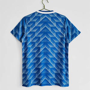Wholesale 1988 <b>Cup</b> Men Adult Van Basten Retro Football Jersey 100% Polyester Breathable Quick Dry Summer Short - Product Image 2