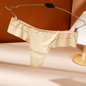 40531 di <span class=keywords><strong>alta</strong></span> qualità femminile <span class=keywords><strong>perizoma</strong></span> intimo <span class=keywords><strong>pizzo</strong></span> <span class=keywords><strong>vita</strong></span> bassa slip tessuto liscio mutandine traspiranti donne seta ghiaccio Sexy <span class=keywords><strong>perizoma</strong></span> - Product Image 5