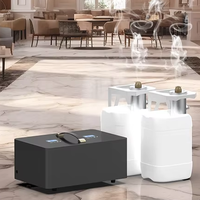 2025 Crearoma U100 Diffuseur d'arôme super puissant Diffuseur d'huile de parfum à double pompe à air commerciale unique pour grande surface