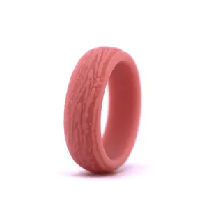 Particularly Breathable Mens' Rubber Wedding Bands Silicone Wedding Ring