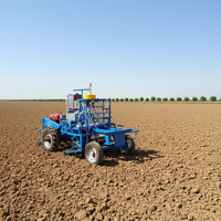 Máquina Sembradora de Trigo Autopropulsada de Precisión / Accionada por Motor / Implemento Agrícola para Pequeñas Explotaciones