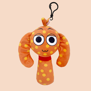 Custom Cartoon Plush Toys Super Soft Animal PP Cotton Filled Plush Keychain for Promotional Gifts