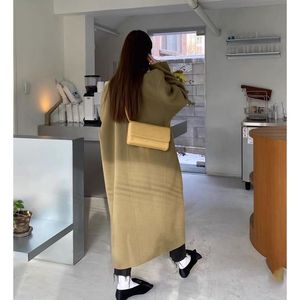 Minimalist <b>Shoulder</b> Bag Mustard Yellow Adjustable <b>Strap</b> Solid Color Women's Crossbody Bag Portable Summer 2021 - Product Image 3