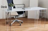 Vente en gros directe d'usine pieds de table en acrylique transparent personnalisés pour tables de restaurant et présentoirs