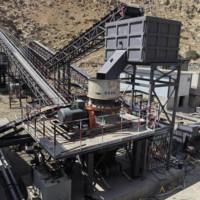 Concasseur à Cône Hydraulique Monocylindre pour Usine de Carrière 140-360 TPH Équipement de Concassage Secondaire