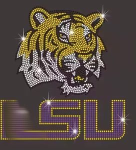 Personnalisé Bling Bling Southern Girl Strass Transferts Autocollants pour t-shirts Fer sur Southern Spirit Fonts Jaguars Transfert Motif - Product Image 6