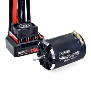 Combo de Motor Fijo Sensorizado Surpass Hobby Rocket <span class=keywords><strong>RC</strong></span> 540 y ESC de 120A para Auto 1/10, Drift Truck, <span class=keywords><strong>Buggy</strong></span>, <span class=keywords><strong>Tamiya</strong></span> XV02 - Product Image 2