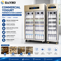 Armoire de Fermentation Commerciale pour Yaourt, Système de Fermentation Automatique, Température Constante Intelligente, Grande Capacité