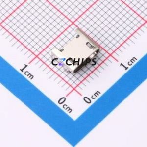 XUDF-0437-17 USB Connector SMD Connector ( Connector Type: Micro-B )( Protocol Standard: USB 2.0 )( Gender: Female ) - Product Image 1
