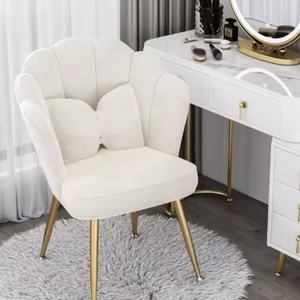 Fauteuil individuel moderne, ensemble de chaises de salon, meubles de salon, fauteuil de luxe en velours pour le salon, luxe - Product Image 5