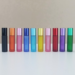 Custom Colorful Smooth <b>Jade</b> tiger Eye Roll on 10ml Glass Lip Gloss Bottle for Perfumes - Product Image 6