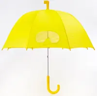 Новый стиль очков Fine Ocean, ручная открытая палка, Купольные Прозрачные зонтики для дождя