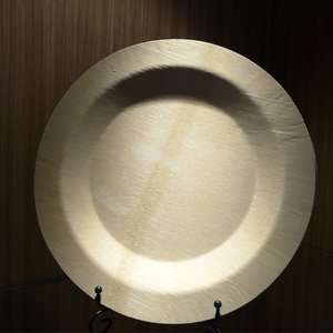 Natural de 11 pulgadas ronda <span class=keywords><strong>restaurante</strong></span> placa de bambú comedor hecho <span class=keywords><strong>en</strong></span> China - Product Image 3