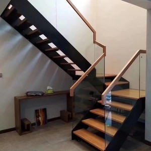 Escalera <span class=keywords><strong>de</strong></span> doble cara con estándares <span class=keywords><strong>de</strong></span> EE. UU., escalera <span class=keywords><strong>de</strong></span> <span class=keywords><strong>madera</strong></span>, escalera <span class=keywords><strong>de</strong></span> viga <span class=keywords><strong>de</strong></span> canal en U <span class=keywords><strong>para</strong></span> Villa - Product Image 5