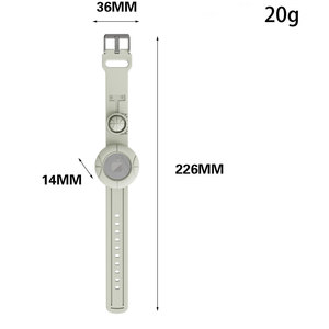Pulsera de silicona para niños <span class=keywords><strong>Apple</strong></span> Airtag, funda impermeable, pulsera para niños, soporte de pulsera, correa de silicona de repuesto - Product Image 3