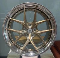 Jantes forgées polies en 2 pièces de 19 à 22 pouces S101SC pour Mercedes-Benz GLS450 SL63 Porsche 996 GT3 Carrera S Lexus RC F