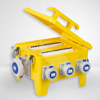 Boîte de prise en plastique portable pour l'extérieur Boîte de distribution pour boîtier en plastique Boîte d'araignée électrique mobile personnalisée
