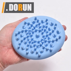 Cepillo de cabeza, champú para masaje, cuero cabelludo, limpieza de caspa suave, masajeador de ducha, paquete de 4 para hombres, mujeres y niños, el mejor vigorizante - Product Image 3