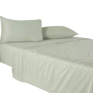 Lenzuola in Cotone Jersey Morbido Double Mint, per Uso Domestico, per Tutte le Stagioni, Tinta Unita, Stile Semplice, per Adulti - Product Image 1