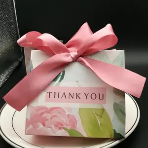 Хели цветок печати ткани Бумага шоколад упаковочная коробка