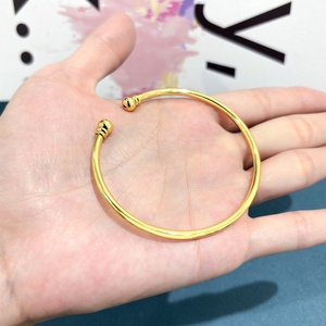 Jxx Wholesale Brass <b>24K</b> <b>Gold</b> Plated <b>Bracelets</b> Jewelry Women Bangle <b>Gold</b> <b>Bracelet</b> Copper Women <b>Bracelets</b> Jewelry - Product Image 6