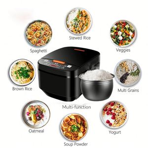 Cuisinière à riz électrique numérique multifonctionnelle de grande taille 5L de haute qualité avec revêtement antiadhésif en aluminium pour la cuisine commerciale - Product Image 3