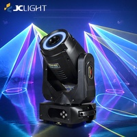Projecteur laser DJ JC 2W 2000mW RGB pleine couleur avec animation, tête mobile, contrôle DMX512/activation sonore, Ra90 CRI