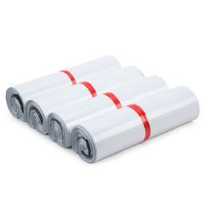 Индивидуальная белая упаковка для одежды, пластиковая курьерская почтовая рассылка, доставка конвертов, экспресс-сумка - Product Image 5