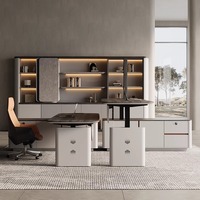 Bureau debout électrique à double moteur réglable en hauteur, mobilier de bureau moderne, bureau informatique assis-debout pour la vente en gros