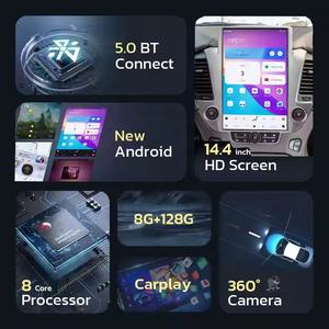 Autoradio 14.4 pouces Android 13 pour GMC Yukon Chevrolet Tahoe <span class=keywords><strong>Suburban</strong></span> 2014-2021 lecteur multimédia stéréo GPS Navigation Qualcomm - Product Image 6
