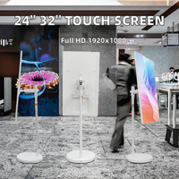 Monitor Layar Sentuh LCD 22 Inci Laris Manis, Layar Display Iklan Dalam Ruangan Komersial, TV Pintar Portabel, Digital Signage OEM